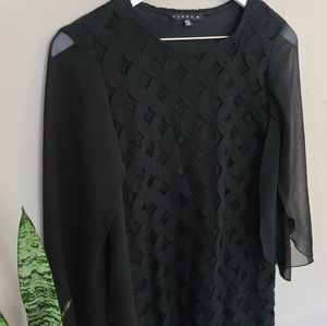 Tiana B. Black Dress